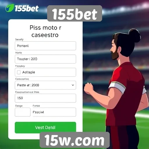 Requisitos de cadastro no site 155bet